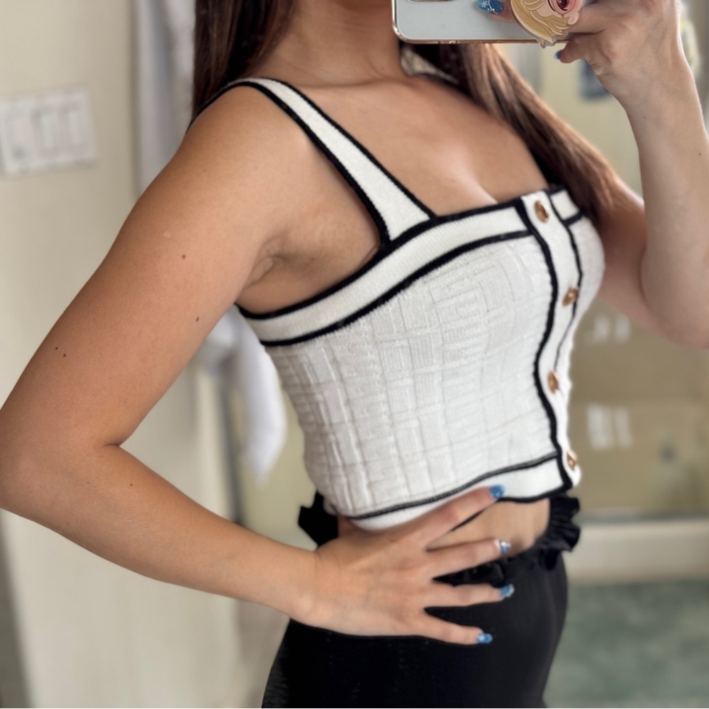 Knit Crop Top